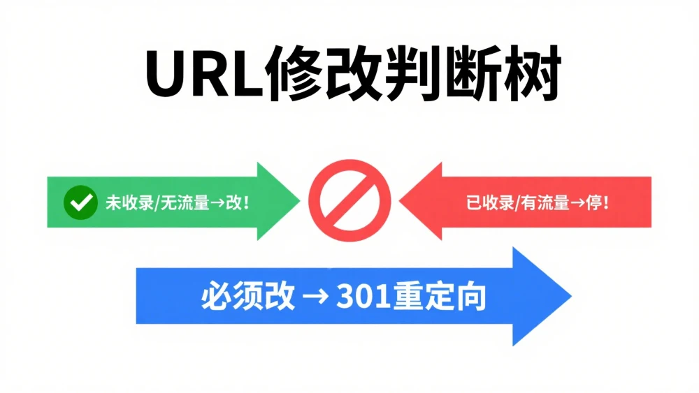 已经发布的网址URL,是不是要修改?